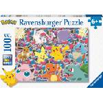 Ravensburger Пъзел Ravensburger от 100 XXL части - Pokemon (13338) - baby