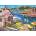Bluebird Puzzle - Puzzle Lobster Landing - 500 piese