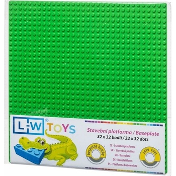 L-W Toys Základová deska 32x32 světle zelená