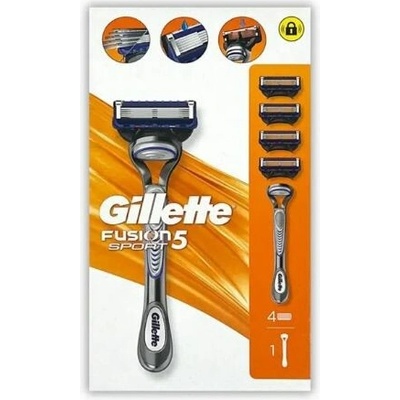 Gillette Fusion5 Sport + 4 ks hlavic