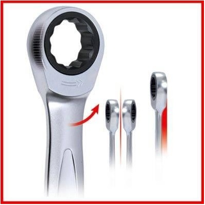 KS Tools Ráčna-sada klíčů očko-vidlice KST 503.4255