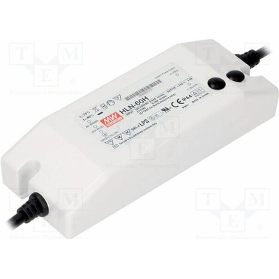 MEAN WELL HLN-60H-30A Napájecí zdroj: spínaný; LED; 60W; 30VDC; 1,2÷2A; 90÷305VAC; IP64