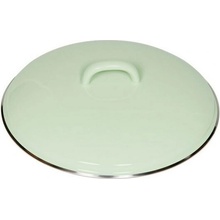 Riess Smaltovaná pokrievka zelená 22cm