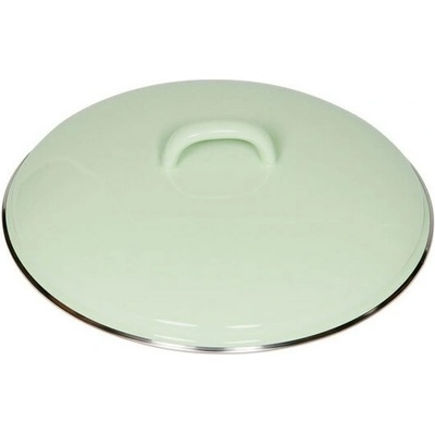 Riess Smaltovaná pokrievka zelená 22cm
