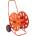 vidaXL Макара за маркуч тип количка за 140 м 3/4" маркуч стомана (4005287)