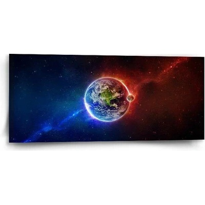 Sablio Obraz Planeta Země - 110x50 cm