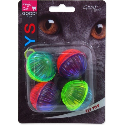 Magic Cat loptička so zvukom 3,75 cm 4 ks
