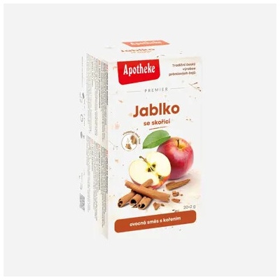 Apotheke Čaj Jablko se skořicí 6 x 20 sáčků