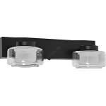 OSRAM - LED стенно осветително тяло за баня ORBIS FLAME 2xLED/5, 5W/230V IP44 черно (P227942)