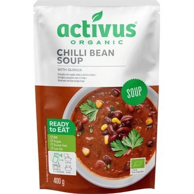 Activus BIO Fazuľová polievka s chilli a quinoou 400 g