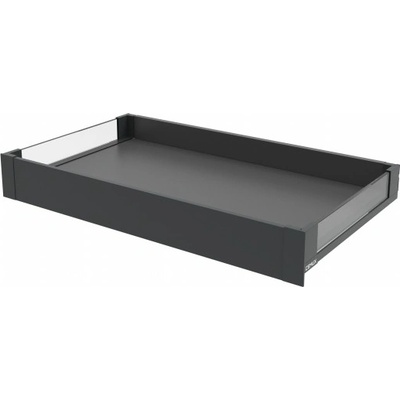 Cemux H Box SLIM vnitřní skleněné bočnice antracit H84/500 mm čelní panel