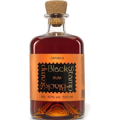 Metelka Black Stamp Rum 40% 0,5 l (holá láhev)