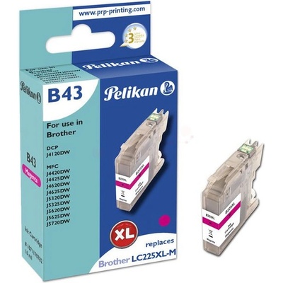 Compatible Тонер касета, Pelikan, LC225XL M, Черен (1071170782)