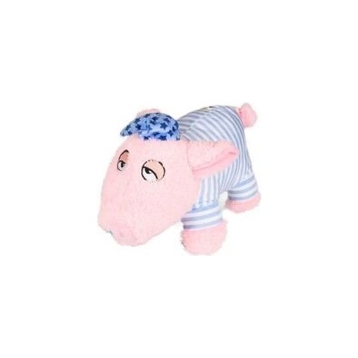 Karlie-Flamingo hračka pro psa prasátko 22 cm plyšová