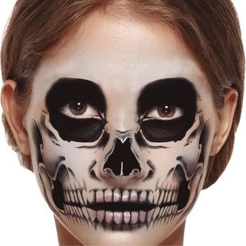 Guirca tetování na obličej zombie