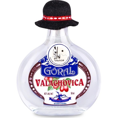 Goral Valachovica MINI 45% 0,05 l (čistá fľaša)