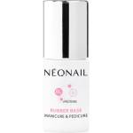NEONAIL Manicure & Pedicure Rubber Base основен лак за нокти с гел с протеин 7, 2ml