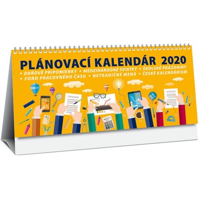 Plánovací kalendár 2020 – Zboží Mobilmania