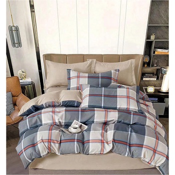 EmonaMall Двулицево спално бельо EmonaMall, 6 части - Модел S15935 (S15935-66666d)