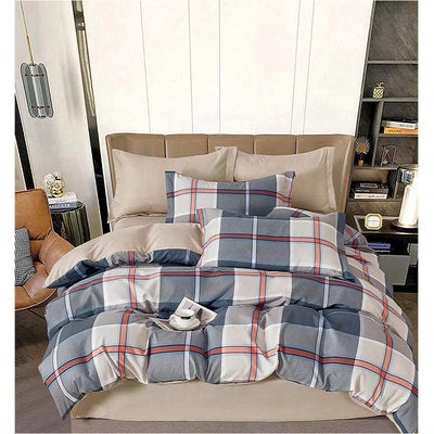 EmonaMall Двулицево спално бельо EmonaMall, 6 части - Модел S15935 (S15935-66666d)