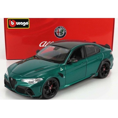 Bburago Model Alfa Romeo Giulia GTA zelená 1:18