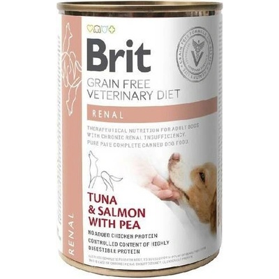 Brit Veterinary Diet Renal Tuna & Salmon & Pea 24 x 400 g