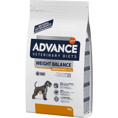Advance Veterinary Diets Weight Balance Medium & Maxi 2 x 3 kg