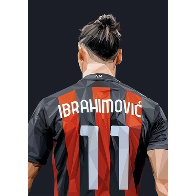 autor Plagát, Obraz - Ibrahimovic, 30 × 40 cm