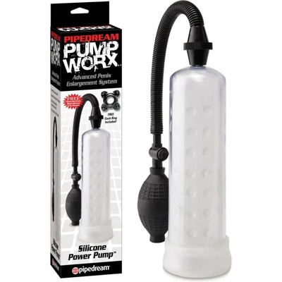 Пенис помпа със силиконова вътрешност - Silicone Power Pump (PD3255-20)