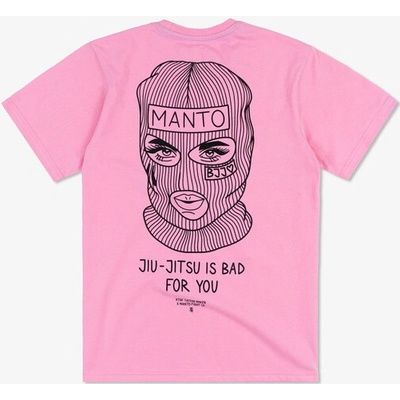 Manto x KTOF Balaclava ružové