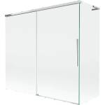 Mexen Rox L вана екран 2-крила плъзгащ се 170 + 75 x 150 см, прозрачен, хром - 8C9L-170-075-01-00 (8C9L-170-075-01-00)