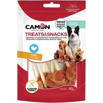 Camon chicken lollipop - пилешка близалка, лакомства за кучета 80 гр, Италия - ae420