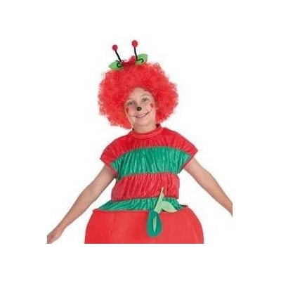 BigBuy Carnival Маскировъчен костюм за деца Червей Ябълка Размер 7-9 години
