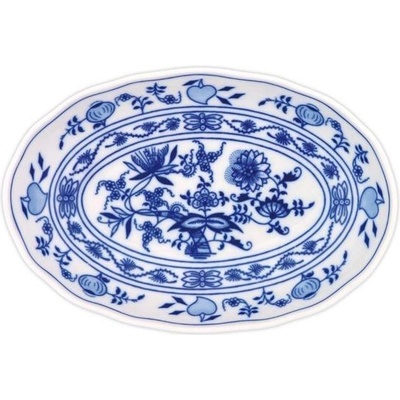 Český porcelán Dubí Cibuláková misa šalátová oválna 23 cm