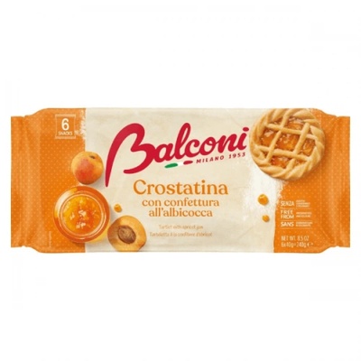 Кростатина със сладко от кайсии Balconi 240гр