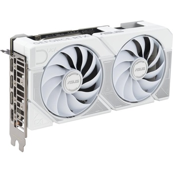 Image 1 of ASUS GeForce RTX 5060 Ti Dual OC White 8GB GDDR7 128bit (DUAL-RTX5060TI-O8G-WHITE/90YV0MP5-M0NA00)