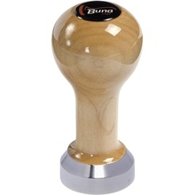 Buna Café Tamper javor lak, TP, nerez mat, plochý 41 mm