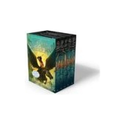 Percy Jackson and the Olympians 5 Book Paperback Boxed Set W/Poster Riordan RickPaperback