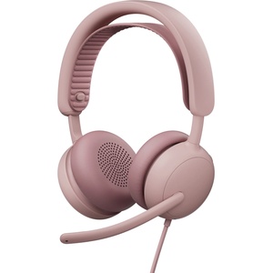 Logitech Zone Wired 2 Rose (981-001620) Слушалки