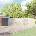 vidaXL Клетка за птици със съхранение Антрацит 845 x 304 x 247 см (3325167)