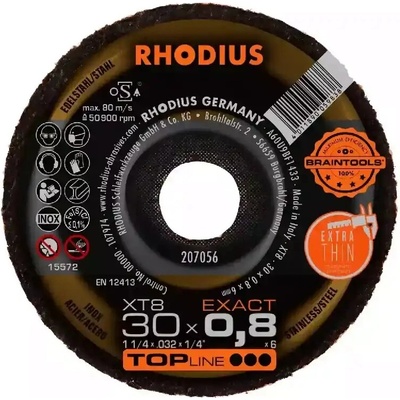Rhodius Řezný kotouč 30 x 0,8 x 6,0 mm 207056