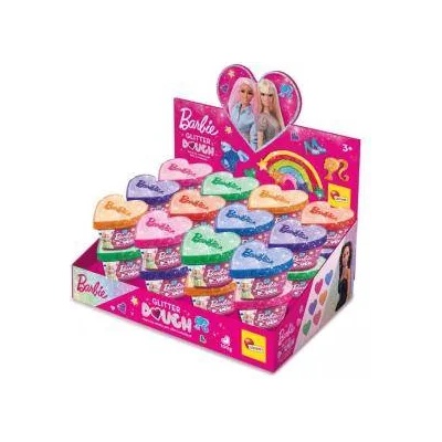Lisciani Детска играчка Lisciani, Barbie, Блестящ моделин в кутийка, Асортимент, 8008324088744