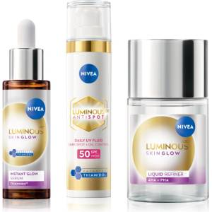 Nivea Luminous комплект за озаряване на лицето
