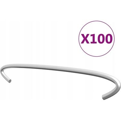 zahrada-XL Gabionová táhla 100 ks pozinkovaná ocel 15 cm