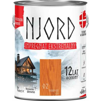 Impregnace na dřevo NJORD extrémní severský cypřiš 5 l