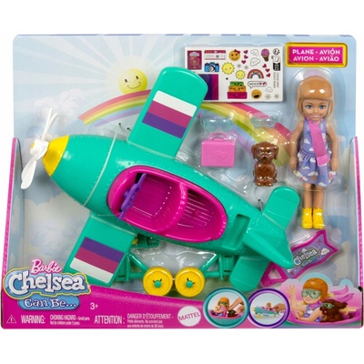 Mattel Barbie Family & Friends Nová Chelsea může být letadlo