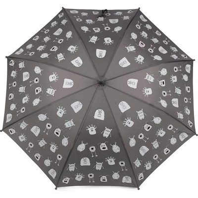 Dětský deštník kouzelný cupcakes, příšerky auta šedá příšerky