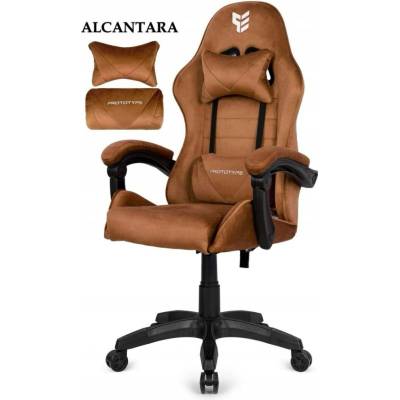 Prototype ENZO XL hnědá alcantara