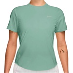 Nike Дамска тениска Nike Women's Swift Dri-Fit Short-Sleeve Running Top Running shirt - Steam / Reflective Silver (916-4638-0914)