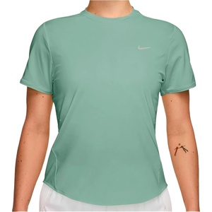 Nike Дамска тениска Nike Women's Swift Dri-Fit Short-Sleeve Running Top Running shirt - Steam / Reflective Silver (916-4638-0914)
